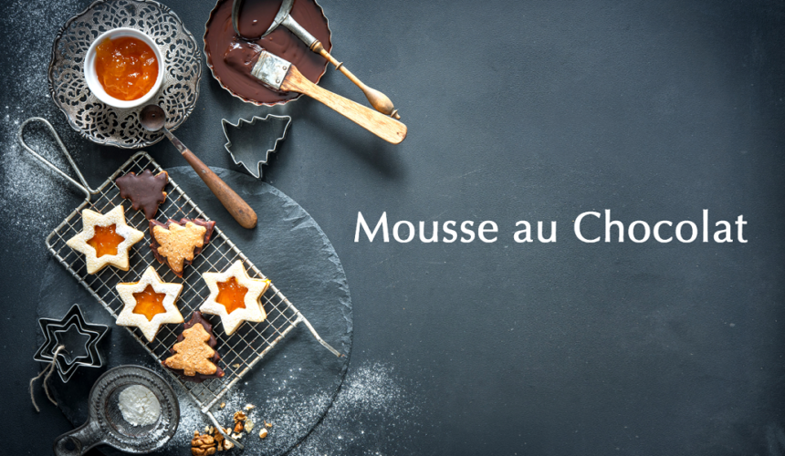 Leckereien ohne Zucker, ohne Gluten und ohne Lactose: Mousse au Chocolat