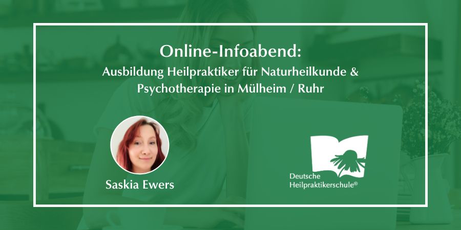 Infoabend in Mülheim / Ruhr zur Ausbildung Heilpraktiker für Naturheilkunde und Psychotherapie Nat & Psy Mülheim