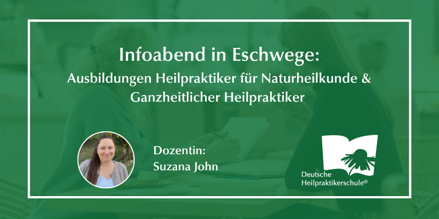 Online-Infoabend: Heilpraktiker für Naturheilkunde und Ganzheitlicher Heilpraktiker in Eschwege
