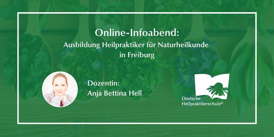 Online-Infoabend: Ausbildung Heilpraktiker für Naturheilkunde in Freiburg