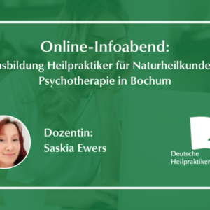 Online-Infoabend: Heilpraktiker für Naturheilkunde und Psychotherapie in Bochum