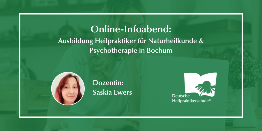 Online-Infoabend: Heilpraktiker für Naturheilkunde und Psychotherapie in Bochum