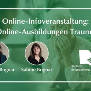 Online-Infoveranstaltung zu den Online-Ausbildungen im Bereich Trauma