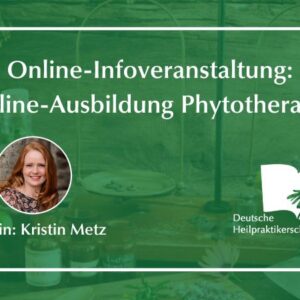 Online-Infoveranstaltung zur Online-Ausbildung Phytotherapie