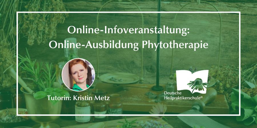 Online-Infoveranstaltung zur Online-Ausbildung Phytotherapie